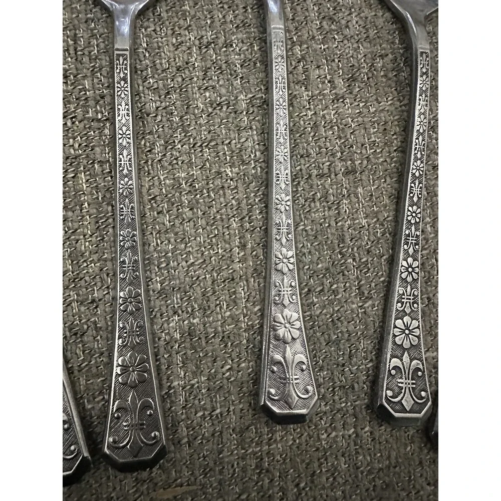 (7)Soup Spoons  Interpur Florenz Flatware Set Stainless - Pedal Korea